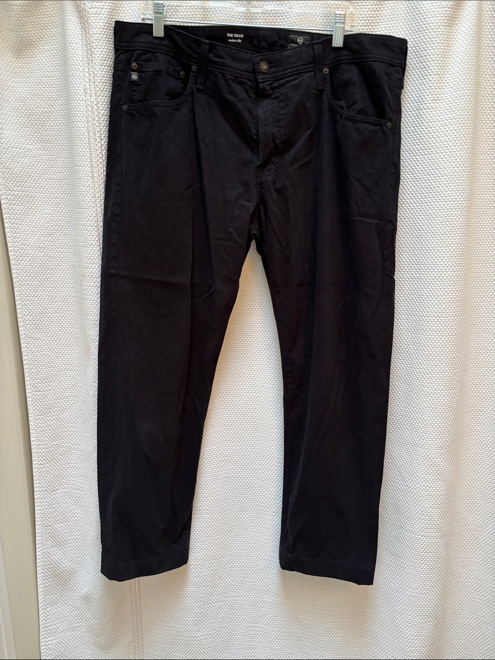 AG Adriano Goldschmied Black Denim Pants